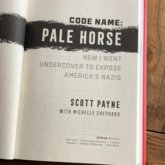 Code Name: Pale Horse Book hardback with jacket - Picture 5 of 6
